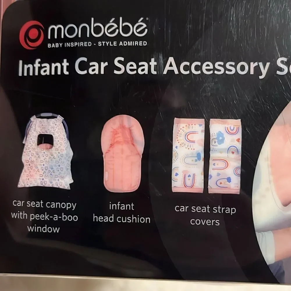 MONBEBE INFANT CAR SEAT ACCESSORY SET